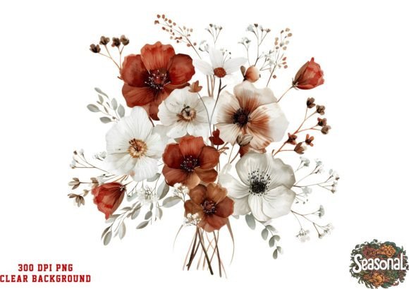 Download Watercolor Wedding Flowers Clipart - Watercolor wedding flowers Collection