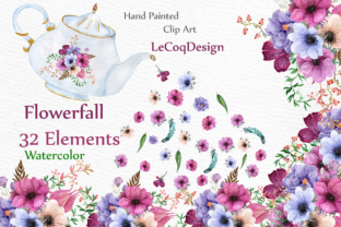 Download Watercolor Wedding Flowers Clipart - Watercolor wedding flowers Collection