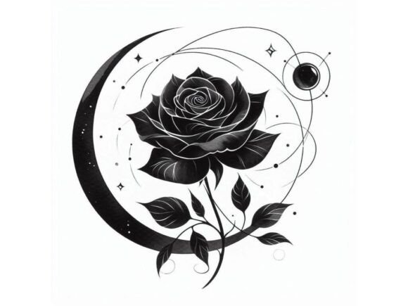 Download Simplistic Black Rose, Timeless Beauty - Timeless beauty Collection