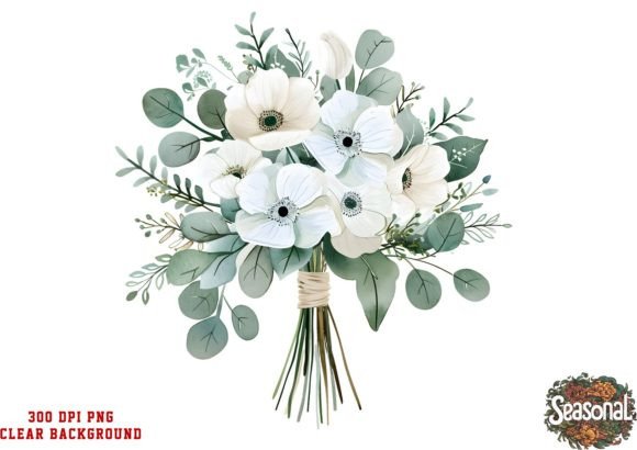 Download Watercolor Wedding Flowers Clipart - Watercolor wedding flowers Collection