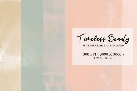 Download Timeless Beauty Watercolor Background - Timeless beauty Collection